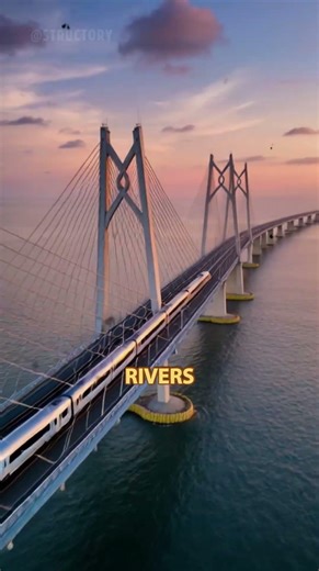 A Bridge Over 100 Miles Long #engineering #bridges #infrastructure