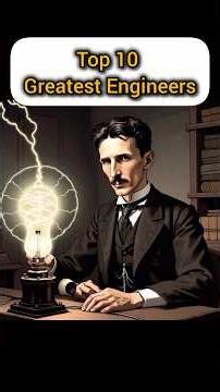 Top 10 Greatest Engineers 💡#elon_musk #tesla