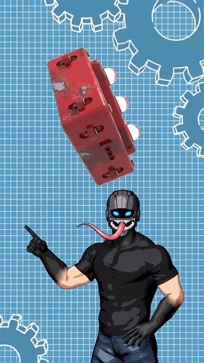 Factorio Module Step 1 #3dprinted #blender3d #conceptart #factorio #maker