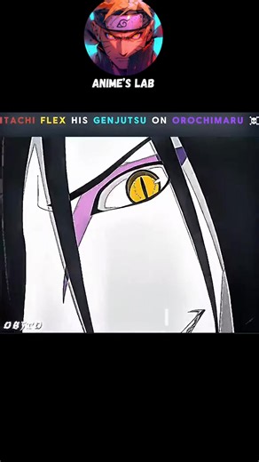 Itachi flex his genjotsu on Orochimaru 🥶🥶 #naruto#animeslab#anime#itachi#orochimaru | Anime's Lab