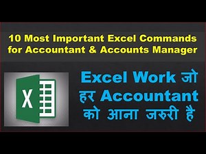 Excel for Accountant | Basic Excel for Accounting | Advance Excel for Accounting | #Excel working