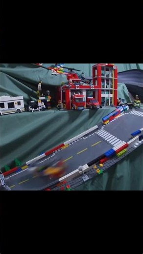I built a track for epic LEGO races