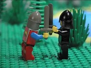 Monty Python's Black Knight Lego-motion