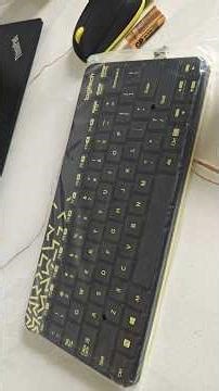 Logitech MK240 Nano Unboxing #keyboard #bigbillionday #wirelesskeyboard #keyboardandmousesetup