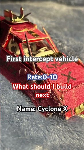 New intercept vehicle.