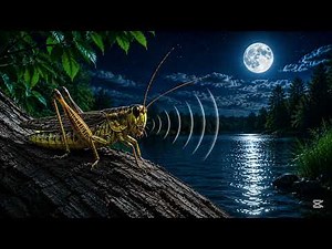 Night Cricket Sounds | Relaxing Nature Ambience 🌙