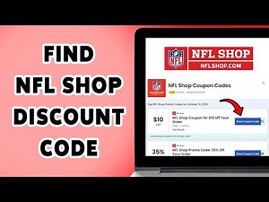 How To Find NFL Shop Discount Code | NFL Shop Promo Code Guide 2025