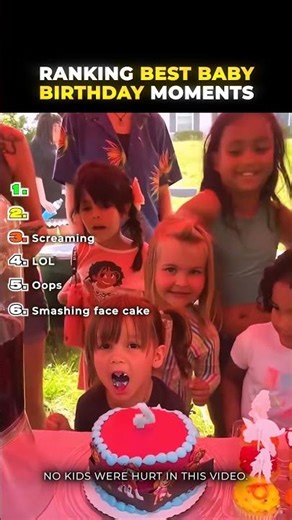 Ranking Best Baby Birthday Moments
