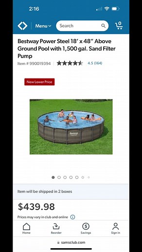 Summer is here! Cant wait to get some landscaping around the pool! #summerwaves #18x48 #intex #abovegroundpool #summerfun #intexpool #metalframepool #poolchemicals #skimmer #pumpupgrade