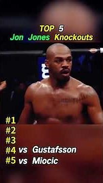 Top 5 Jon Jones Knockouts #ufc #mma