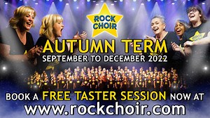 Experience the UK's most exciting choir and be part of our much-loved Autumn Term! 🤩 💛 COMMUNITY 🤗 FRIENDSHIP 🎪 LIFE-CHANGING EXPERIENCES 👌🏼 LEARN NEW SKILLS 😎 BUILD YOUR CONFIDENCE 👋 MEET NEW PEOPLE 🎤 SING SONGS BY ARTISTS YOU LOVE 🎄 GET READY FOR THE FESTIVE PERIOD 😮 PLUS ACCESS TO OUR EXCLUSIVE MEMBERSHIP BENEFITS ✨ & SO MUCH MORE! ✨ No experience is necessary. Starting from September, come along, have fun and see what #RockChoir is all about. Book a FREE local taster session now a