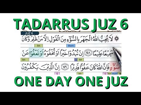 TADARRUS JUZ 6 ONE DAY ONE JUZ BULAN RAMADAN