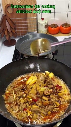 Instructions for cooking delicious duck meat