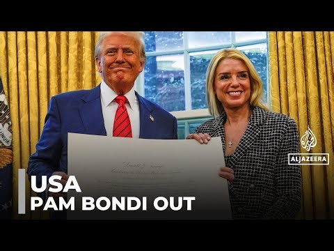 Trump removes Pam Bondi: Todd Blanche to step in as US attorney general