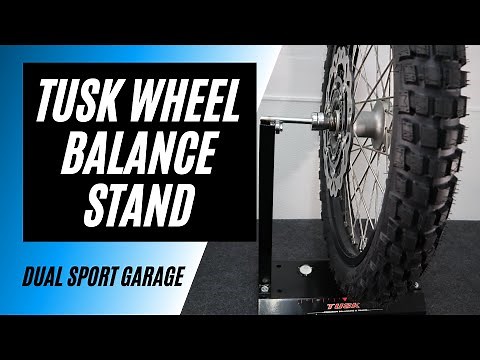 tusk motorcycle wheel balancing stand