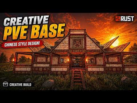 This Chinese-Inspired PVE Rust Base Is Actually Unique