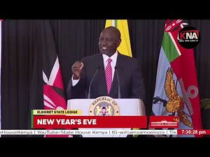 PRESIDENT RUTO SPEAKS AHEAD OF 2026