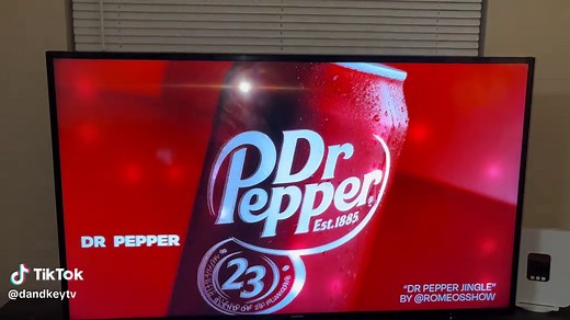 Romeo's Dr Pepper Commercial Premieres on TV