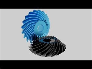 Bevel Gear Animation in Blender