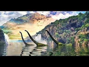 Jurassic World Dinosaur Ambience ASMR 🦕 Jungle, Waterfall & Dinosaur Sounds