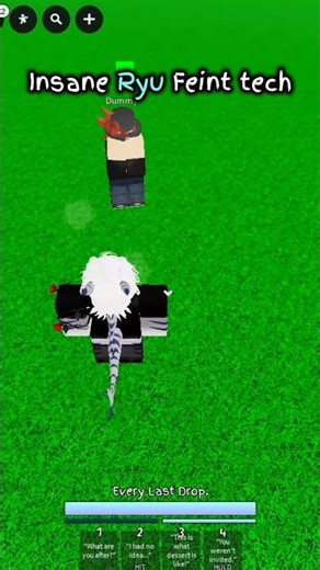 crazy ryu tech for free combo #jjs #roblox