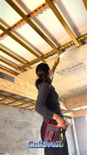 Gypsum Board Ceiling Installation Process