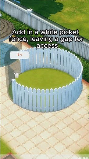 How To Build an Easy Rounded Garden 🌱⭕ | The Sims 4
