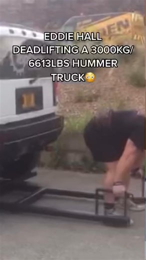 Is @eddiehallwsm the strongest static lifter ever😳#fyp#foryoupage#GymTok#liftersmotivation#strongsack#eddiehallwsm#beast#backupyourbull#teambeast#worldsstrongestman#strongman#strong#333 | Lifters Motivation