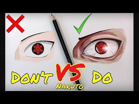Don't VS Do Compilation | Naruto Edition | How To Draw