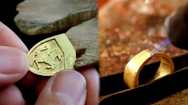 Amazing Process of Making a Luxury Gold Ring