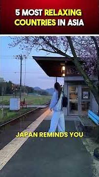 5 Asian Countries That Will Melt Your Stress Away #Facts #Shorts #InterestingFacts