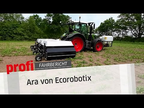 Spotsprayer: Ara von Ecorobotix | profi #Fahrbericht