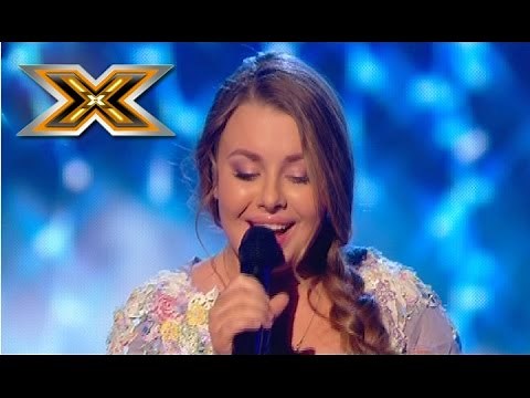 Young girl sings an Adele «Set Fire To The Rain». The X Factor - TOP 100