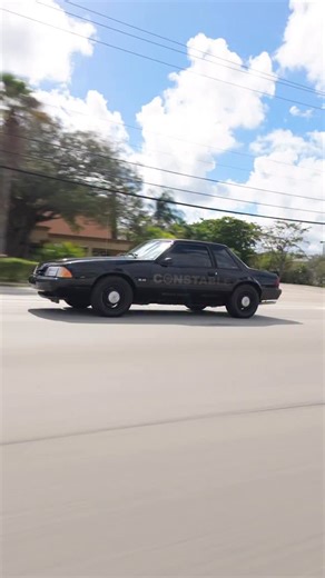 WOOP WOOP 🥵 Your NOT running from this Cop!!! Our 1989 Ford Mustang SSP car is LIVE ON BRINGATRAILER!! Full testdrive and walkaround on YOUTUBE!! 🔥🚀 #foxbody #mustang #carswithoutlimits #cargram #ford | Bullet Motorsports Inc