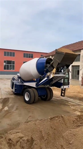 Chinese Construction Machinery is Incredible 🇨🇳 | Self-Mixing Concrete Technology #earthopstv #viral