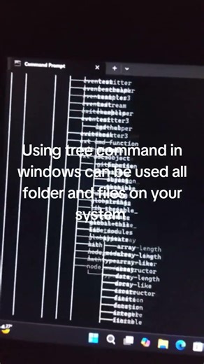 Command in Windows CLI(Command Line Interface)#windows #short