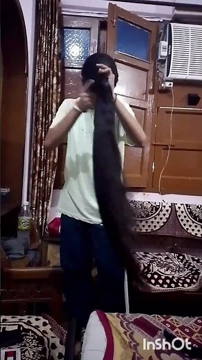 sikh boy combing his longhair#longhairboy#longhair #ytshorts#short_beta #trending
