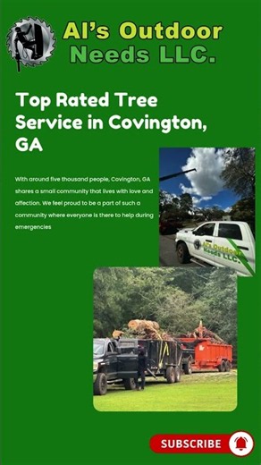 Top Rated Tree Service in Covington, GA | Al's Outdoor Needs