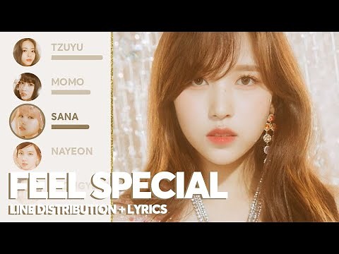 TWICE - Feel Special (Line Distribution + Color Coded Lyrics)
