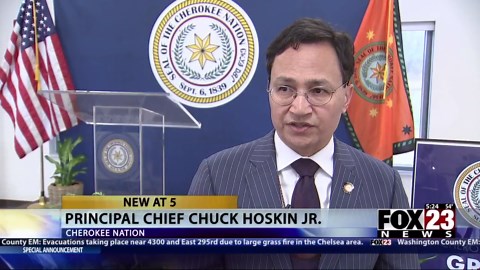 Cherokee Nation celebrates grand opening of new community center in north Tulsa