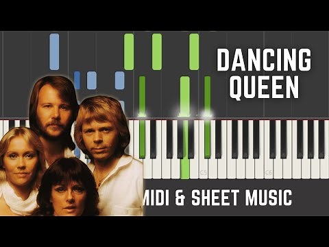 ABBA - Dancing Queen | Piano Tutorial [FREE MIDI & SHEET MUSIC]