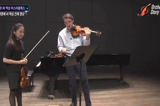 Scheherazade masterclass! The same melody comes many times in the concertmaster solos. Making each time interesting, personal, and unique is the real challenge in this famous excerpt! Full masterclass: youtu.be/CT28aNJJPV0?si=X3EypeBSvYhFoCQF | Noah Bendix-Balgley