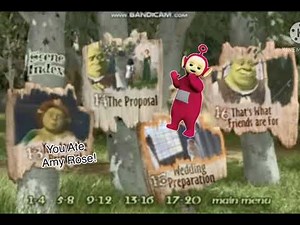 Sonic (Shrek) 2001/2003 DVD Menu Walkthrough