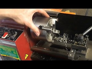 CONVERTING harbor freight mini lathe to 4 jaw chuck