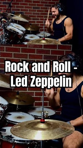Rock and Roll - Led Zeppelin - Drum Cover #drummer #music #drumcover #rock
