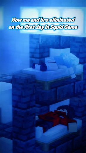 How We Lose Squid Game 💤 #minecraftanimation