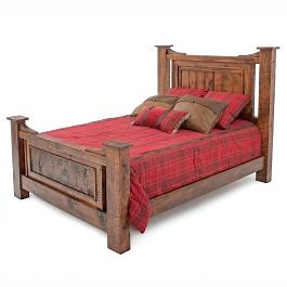 Timber Haven Barnwood Bed