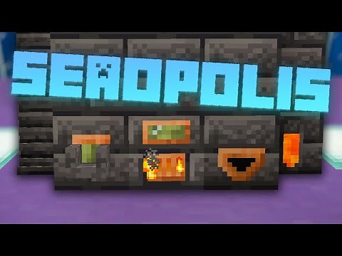 Seaopolis Minecraft Modpack EP4 Tinkers Smeltery Upgrade