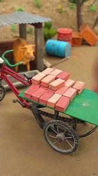 Oddly Satisfying Miniature Construction - Tulsi Chaura Build 🧱✨