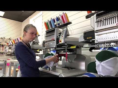 Hat Production on Melco EMT16+ and EMT16X